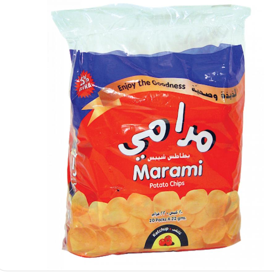 Marami Ketchub Chips Marami Ketchp Chips, 18 Pack - Image 1
