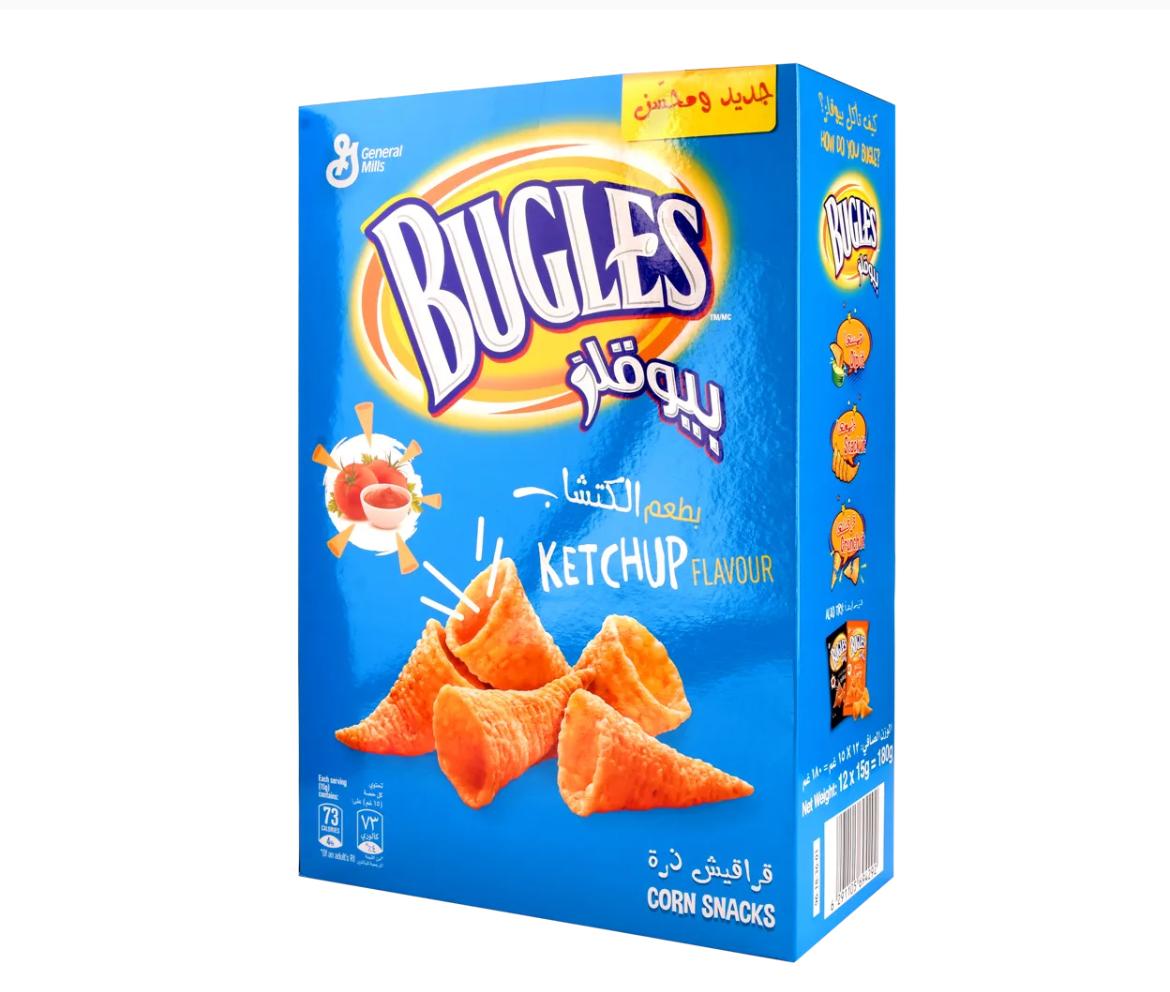 bugles ketchub pack Bugles Box Ketchup, Pack 12 - Image 1