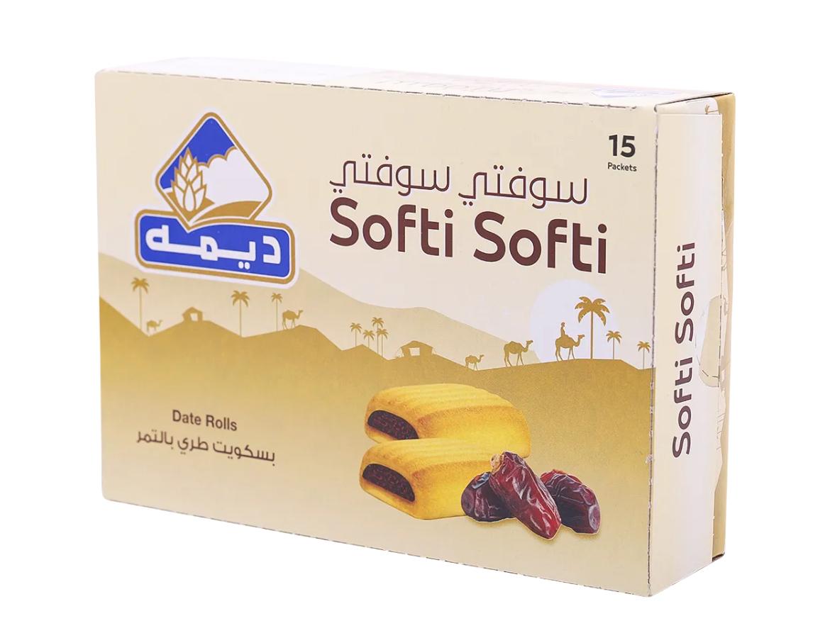 deemah softi softi bar Deemah Date Bar Softi softi, Pack 15 - Image 1