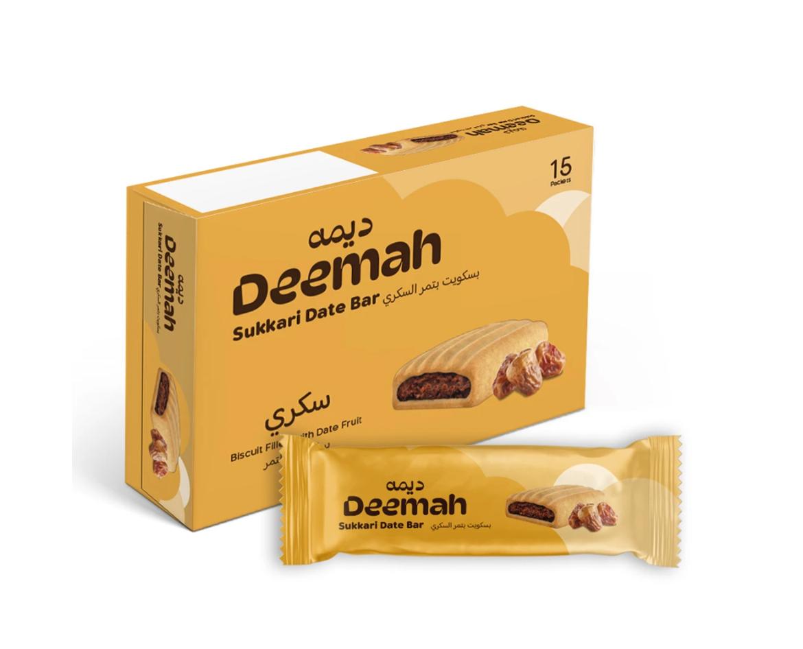 deemah ssweet date bar Deemah Date Bar sweet, Pack 15 - Image 1